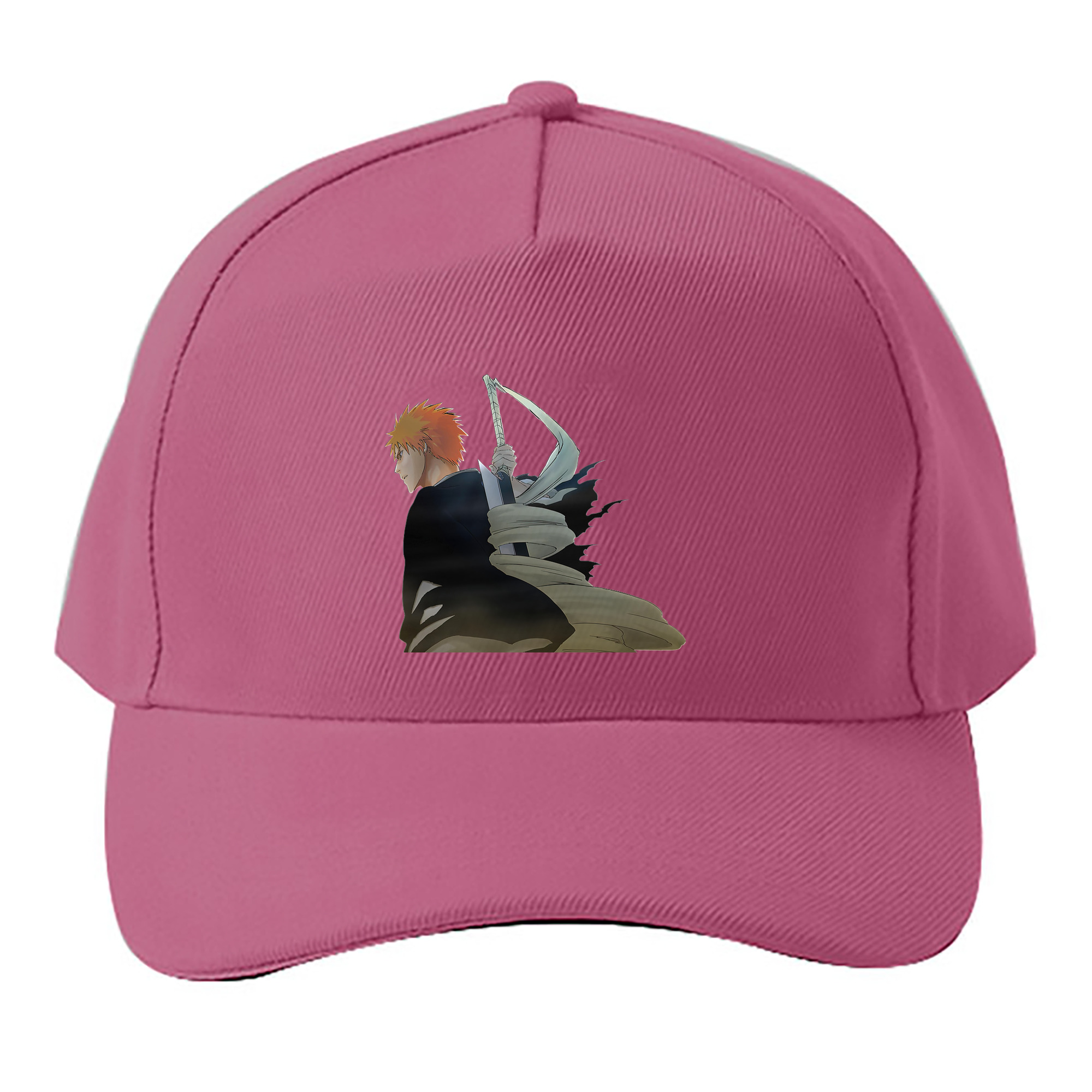 （画像用） ブリーチ 黒崎一護（くろさき いちご）BLEACH Kurosaki Ichigo ベースボールキャップ 綿100％ 男女兼用 帽子 スポーツ